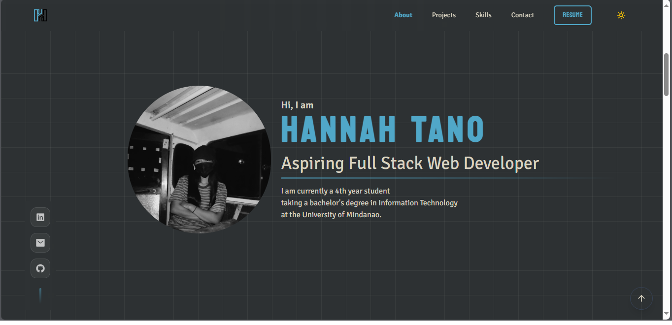 Portfolio Website v1